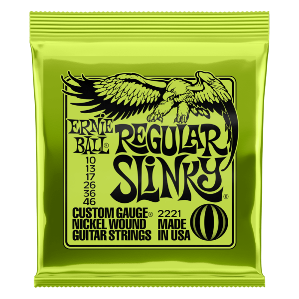 Regular Slinky Nickel Wound Electric Guitar Strings 10-46 Gauge