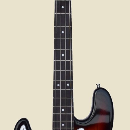 TONE LEFT-HANDED PRECISION BASS IN 3-TONE SUNBURST