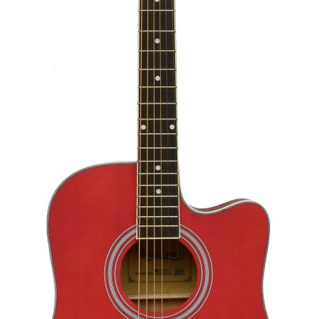 MADERA PH1000C ACOUSTIC GUITAR - MATTE RED